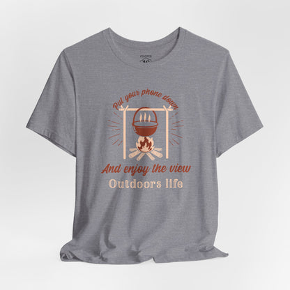 Motivational Outdoor Adventure T-Shirt - Inspirational Quote Tee