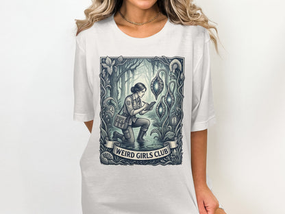 Weird Girls Club: Otherworldly Botanist T-Shirt - Black Label Series