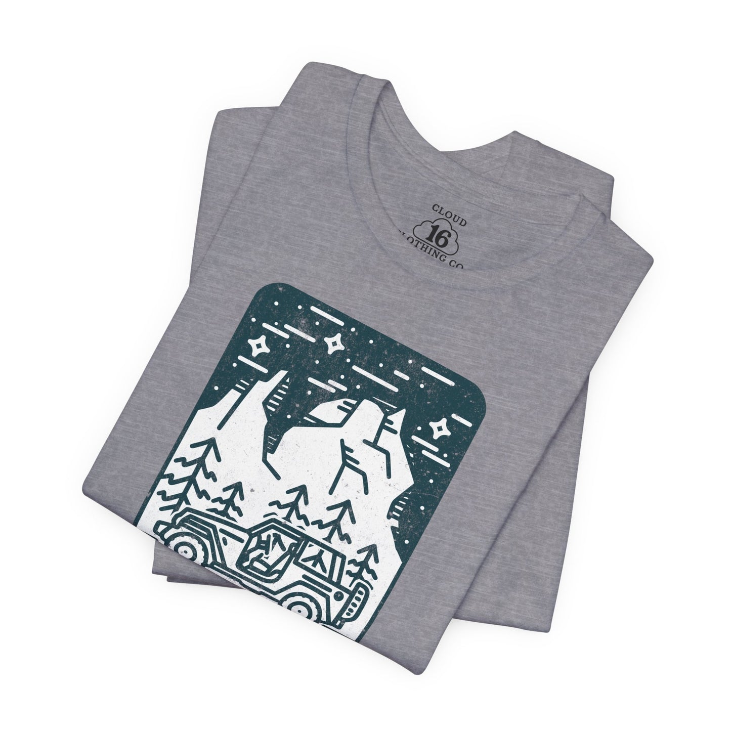 Adventure Awaits Unisex T-Shirt - Premium Outdoor Travel Tee for Explorers