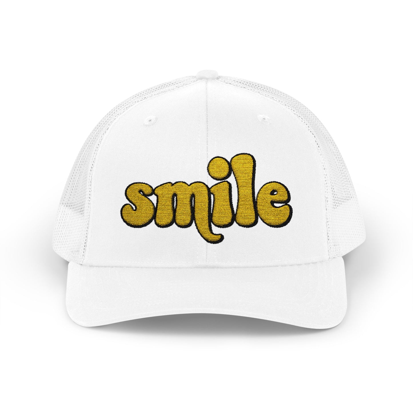 Sparkling Smile Snapback Trucker Cap - Premium Summer Hat for Festivals & Everyday Wear