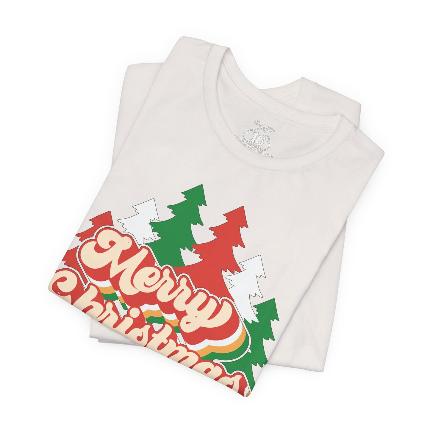 Retro Merry Christmas Tee - Vintage Holiday Unisex T-Shirt