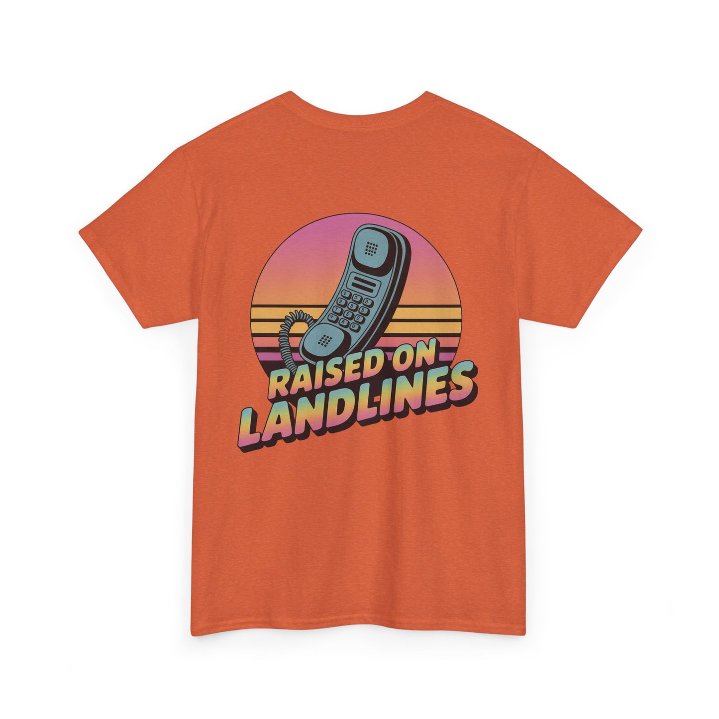90s Retro Vibes Heavy Cotton T-Shirt - Unisex Nostalgic Tee