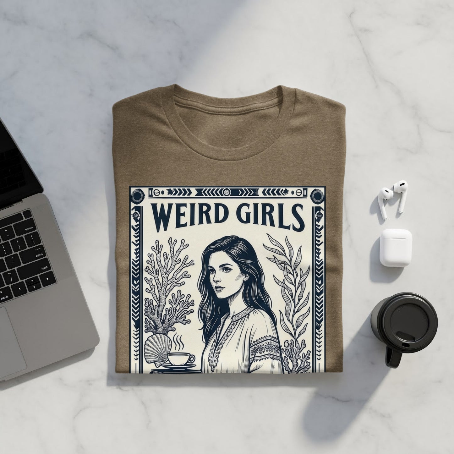 Weird Girls Club: Enchanted Grove T-Shirt - Black Label Series