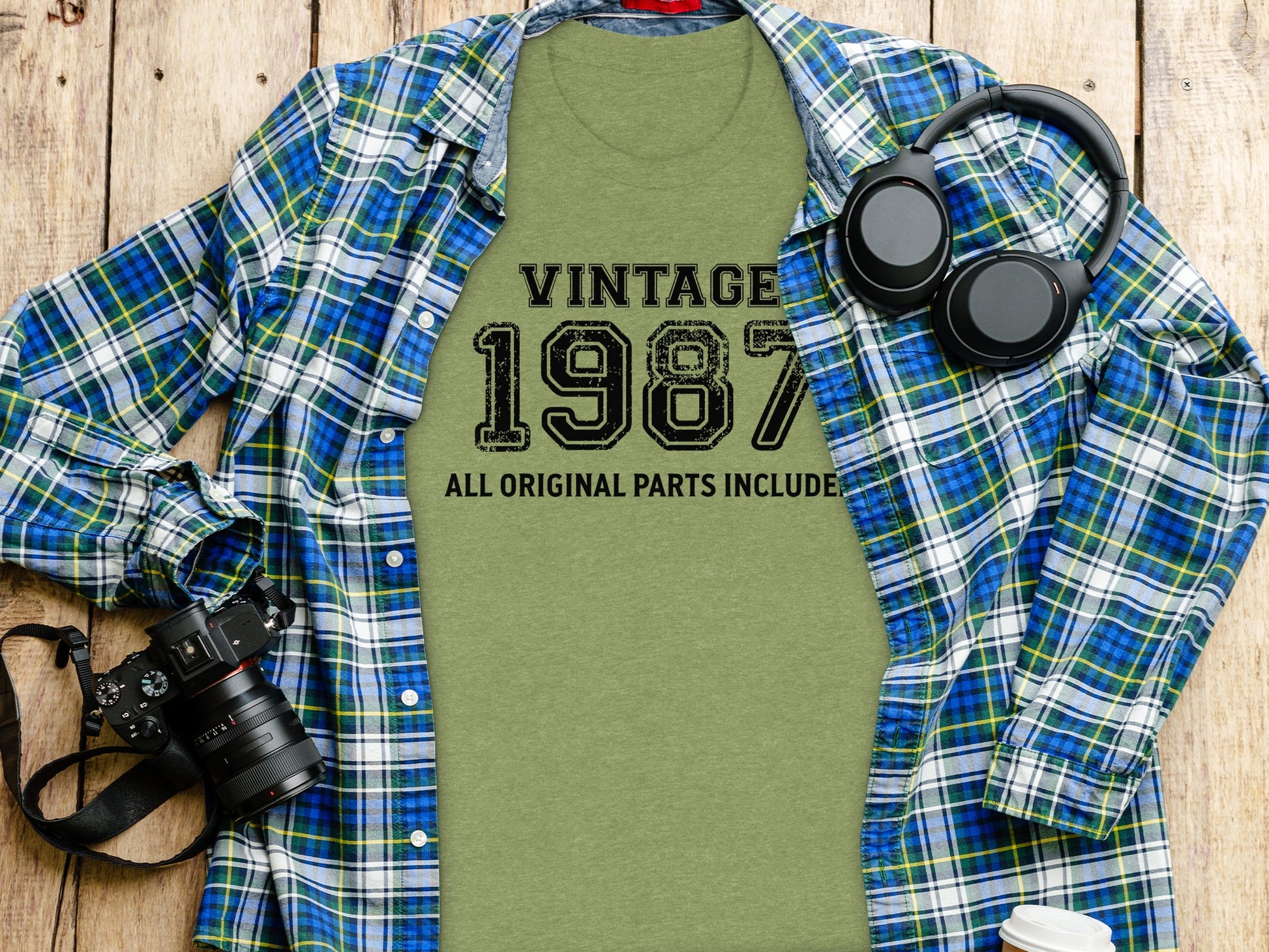 Vintage 1987 All Original Parts Included Shirt