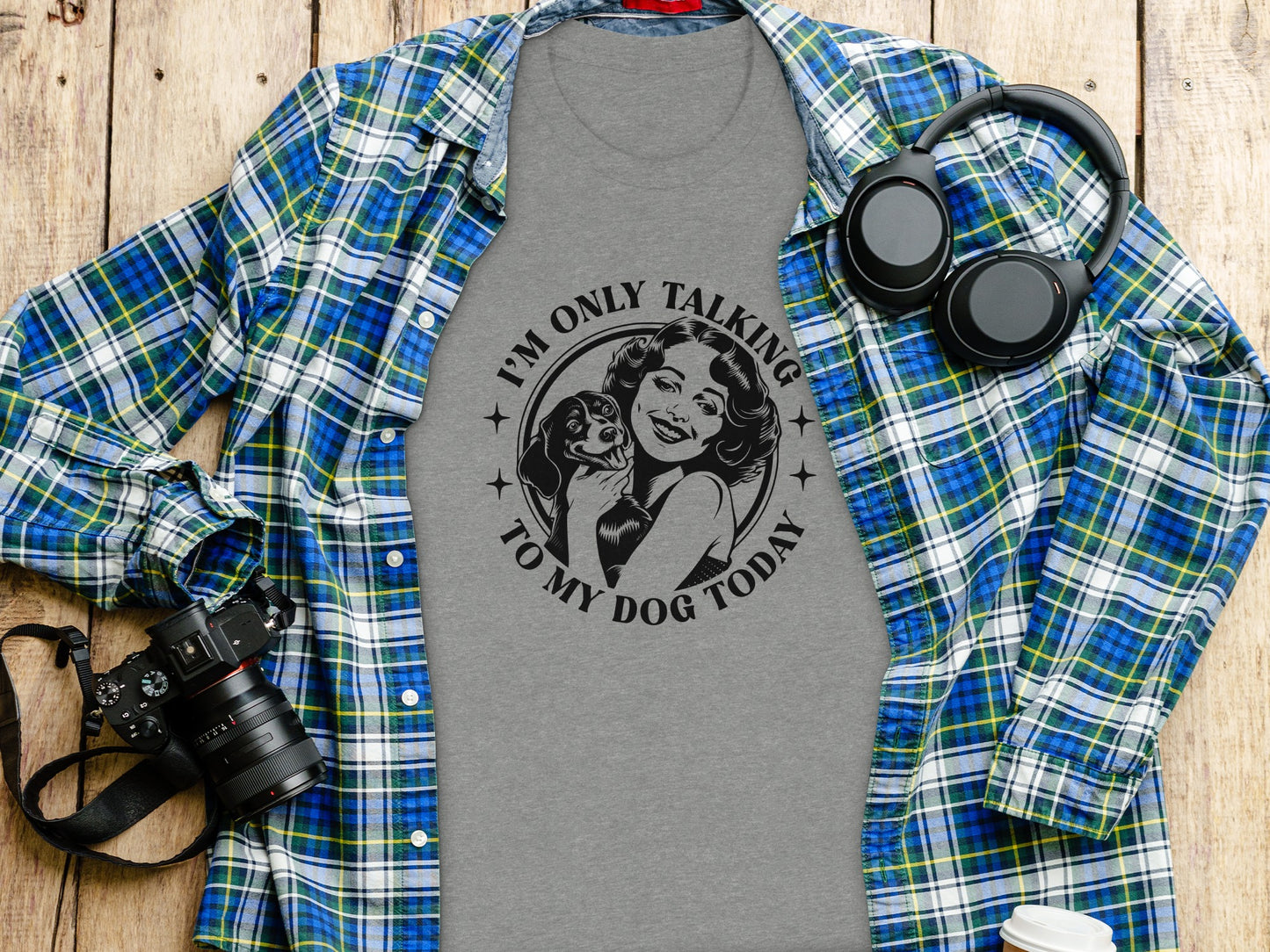 I'm Only Talking To My Dog Today Graphic Tee