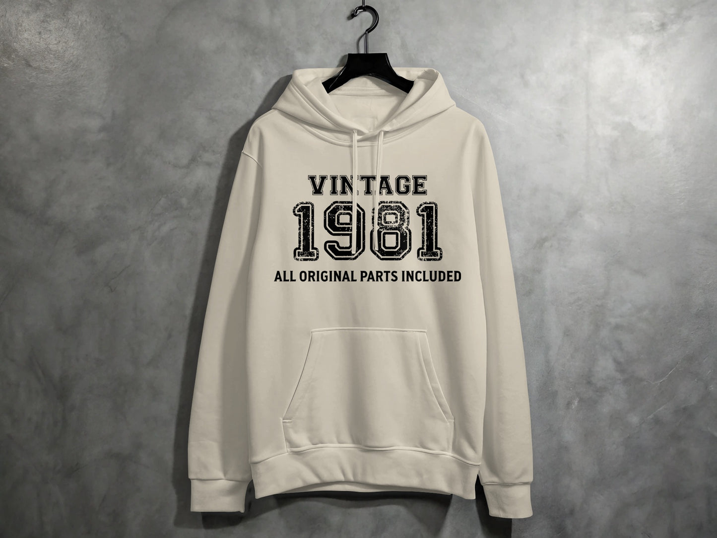Vintage 1981 All Original Parts Included Hoodie