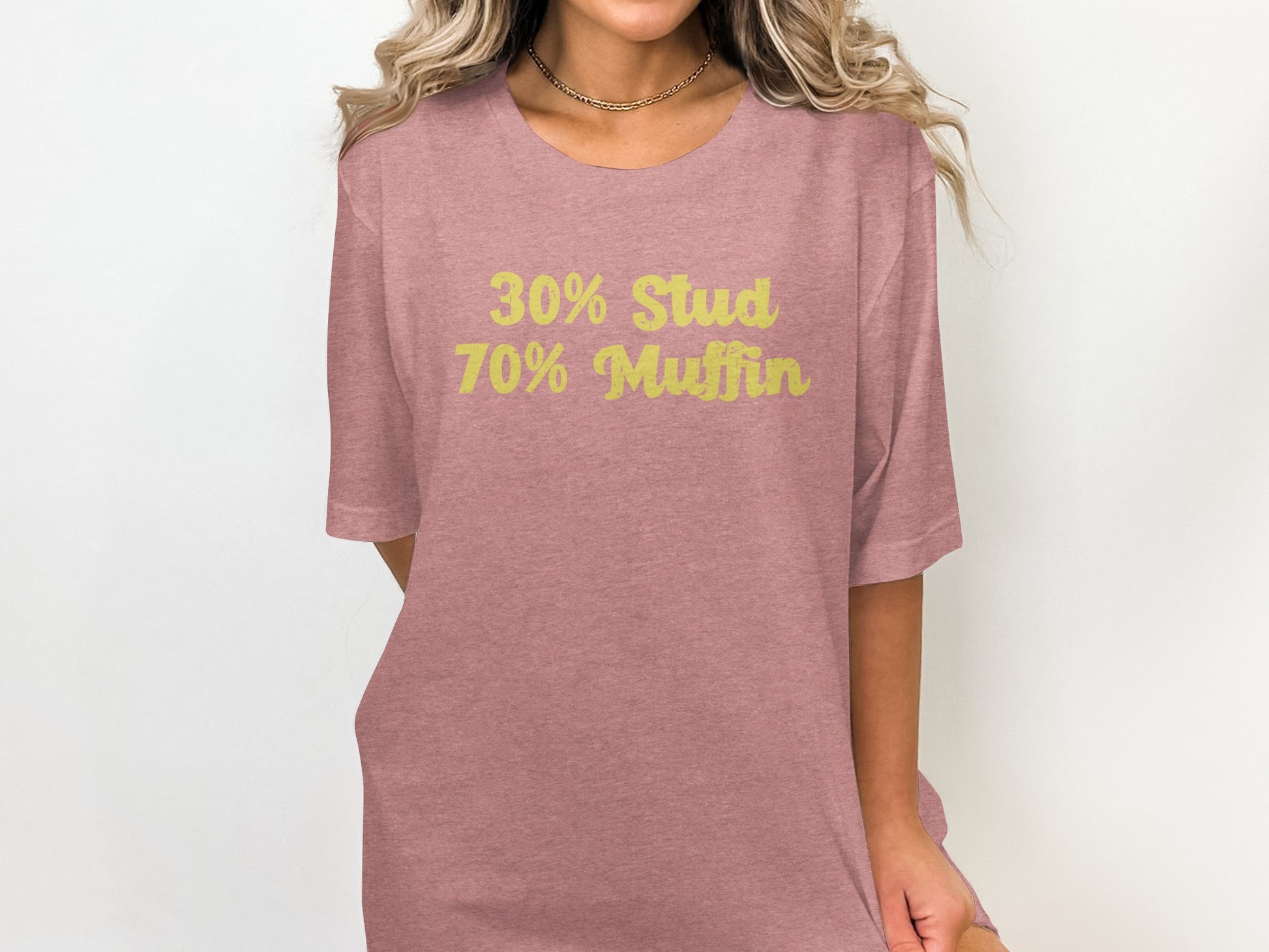 30% Stud 70% Muffin Funny Graphic T-Shirt