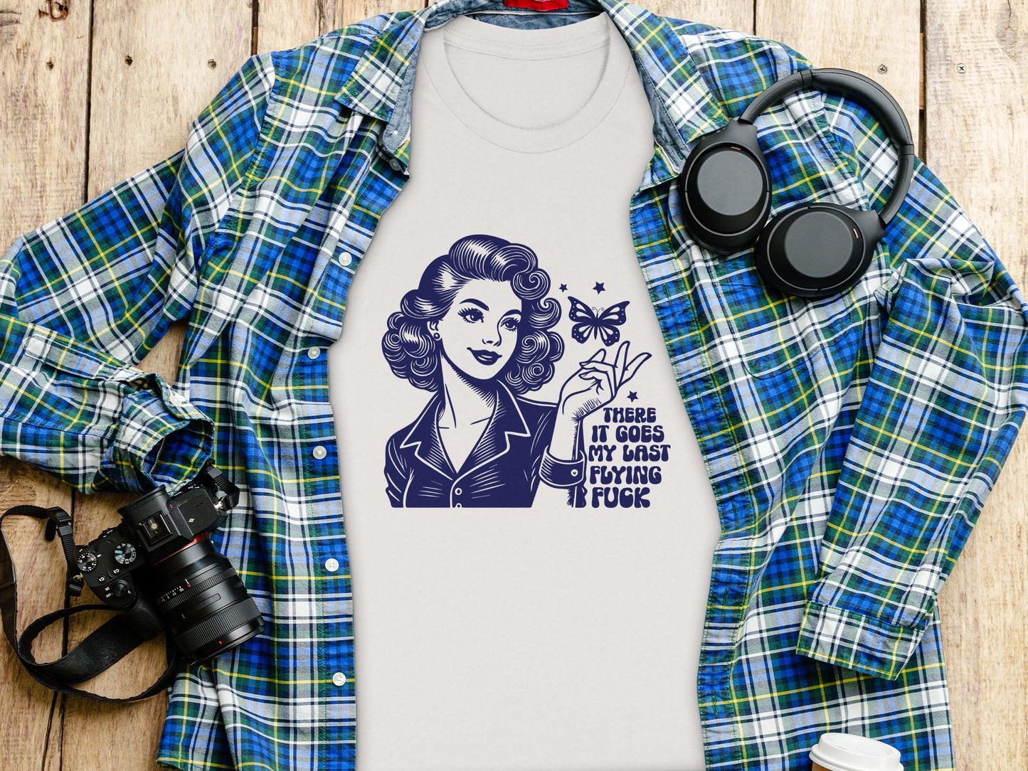 There It Goes My Last Flying Fuck Graphic Shirt