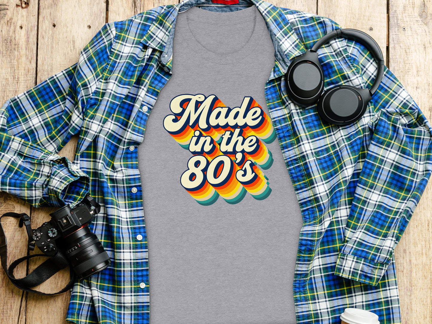 Made in the 80's Retro Graphic T-Shirt Product