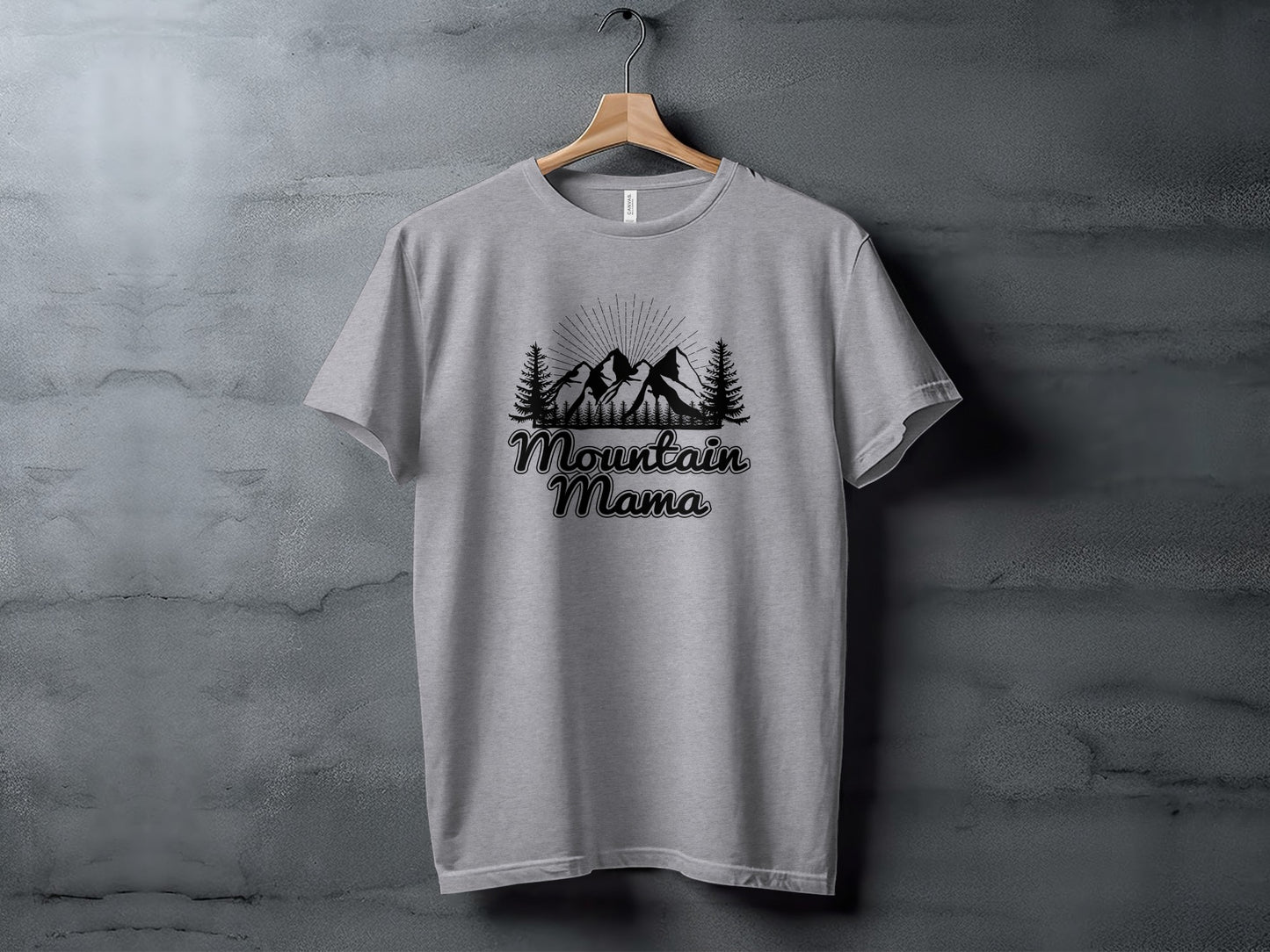 Mountain Mama Adventure Design Ideal Mother's Day T-Shirt T-Shirt - Outdoor & Adventure Collection - Mile Marker 16 Gear by Cloud 16 Clothing Co.