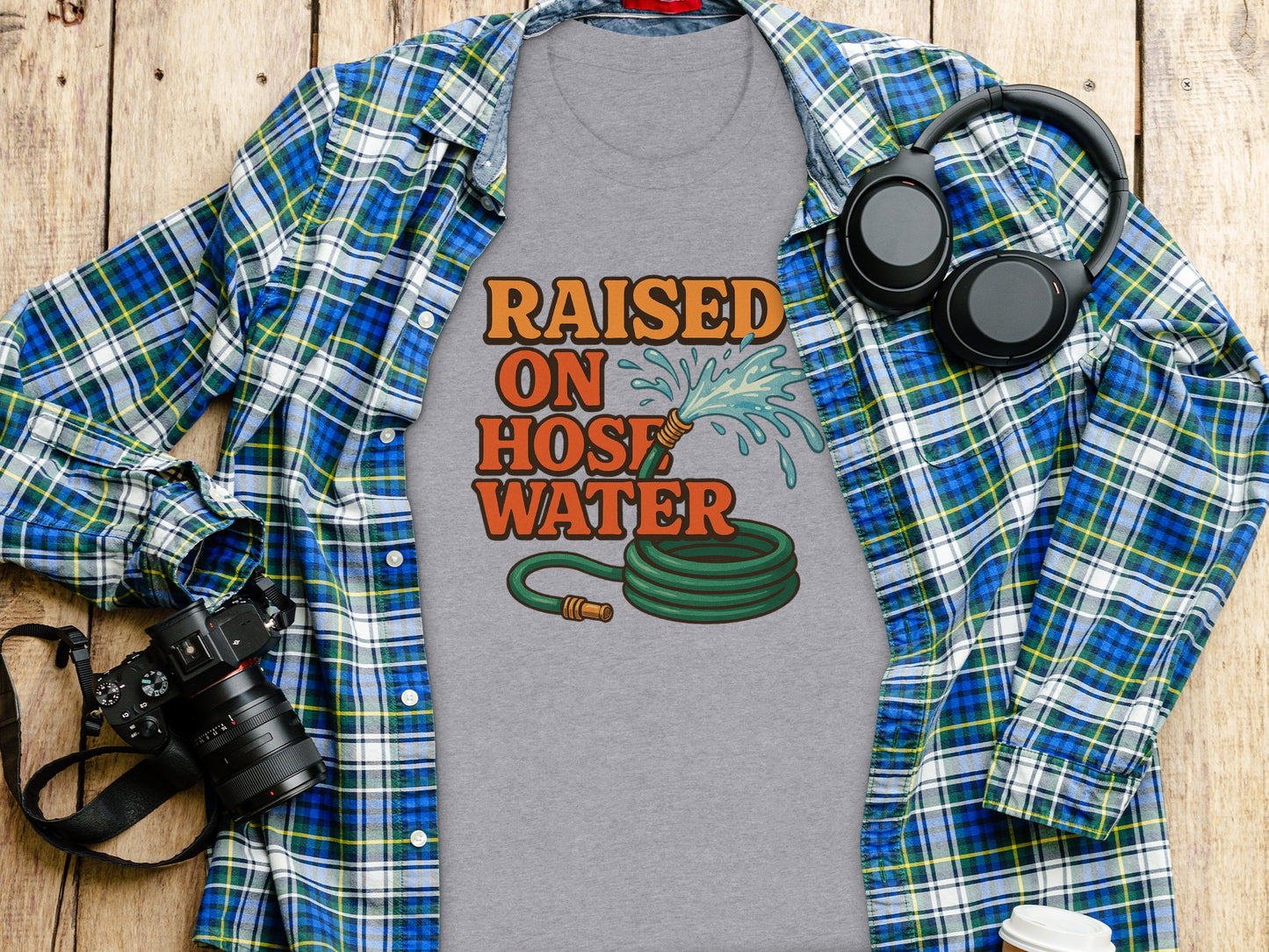 Raised On Hose Water Graphic Tee Shirt Product