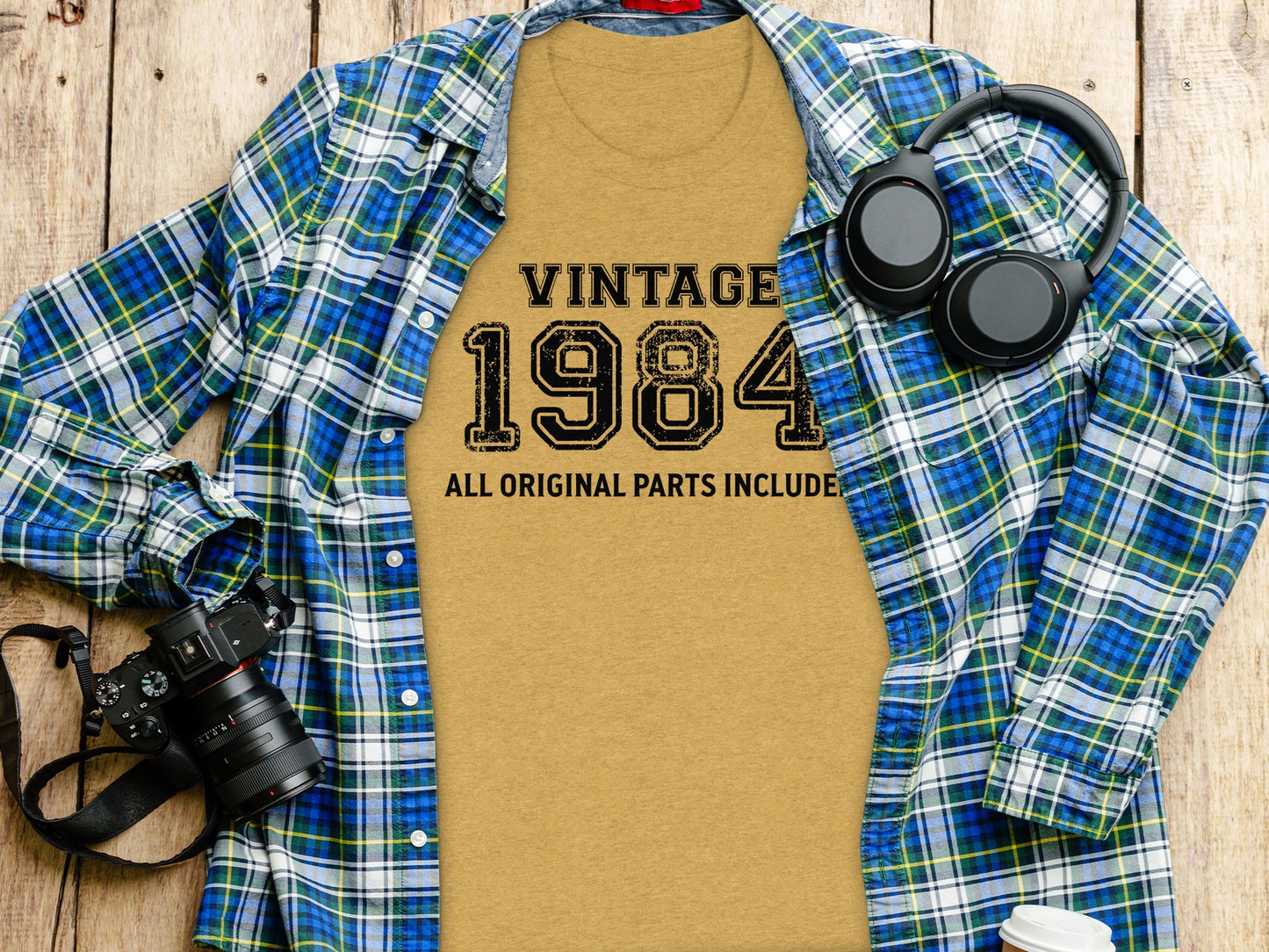 Vintage 1984 All Original Parts Included Shirt