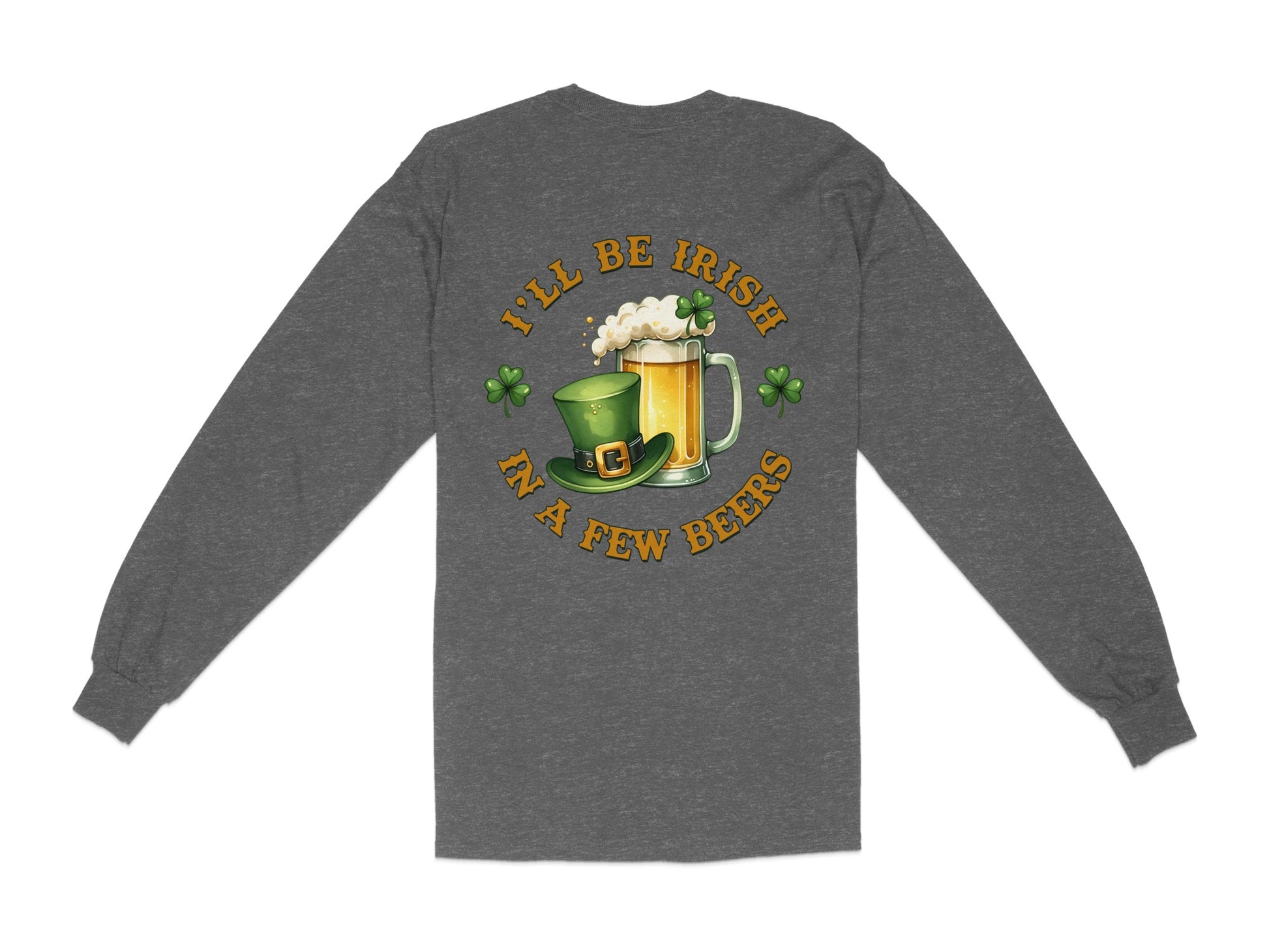 Scrappy Malone's Bar, Shamrock Decor, St Patricks Day, Irish Pub Sign, Gift for Pub Owner, Home Bar Decor T-Shirt - Scrappy Malone's Bar 100-Proof Humor - Cloud 16 Clothing Co.