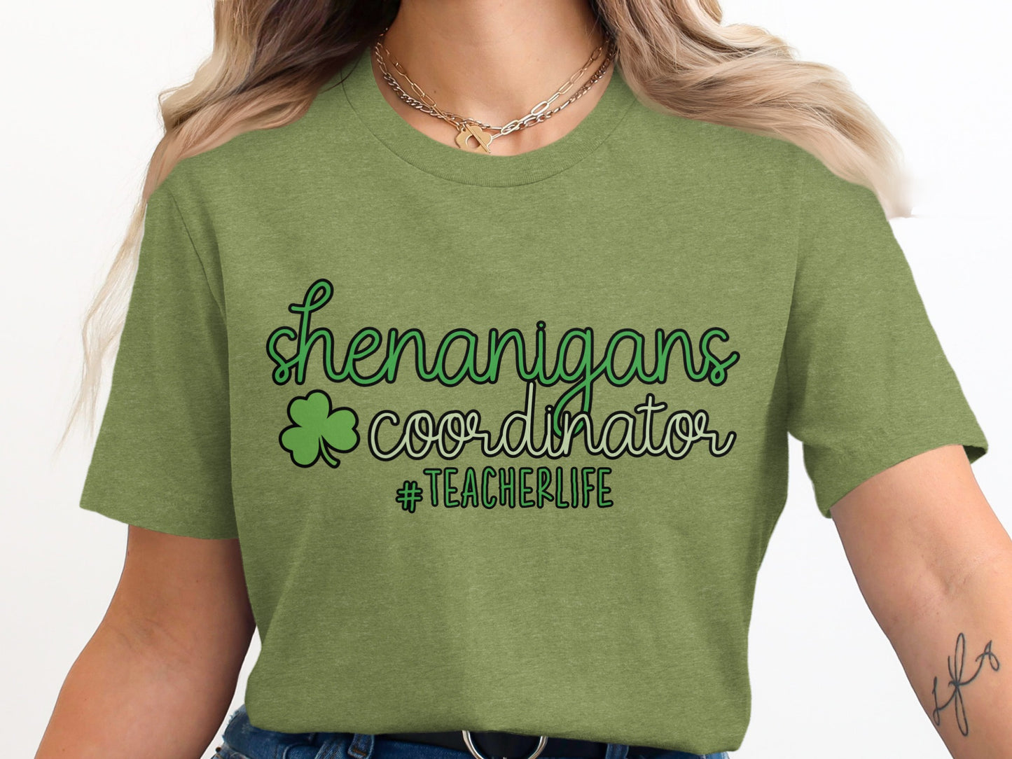 Shenanigans Coordinator #TEACHERLIFE T-shirt