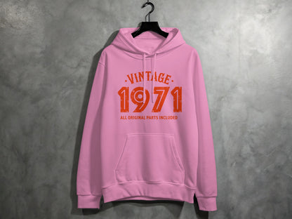 Vintage 1971 All Original Parts Included Hoodie