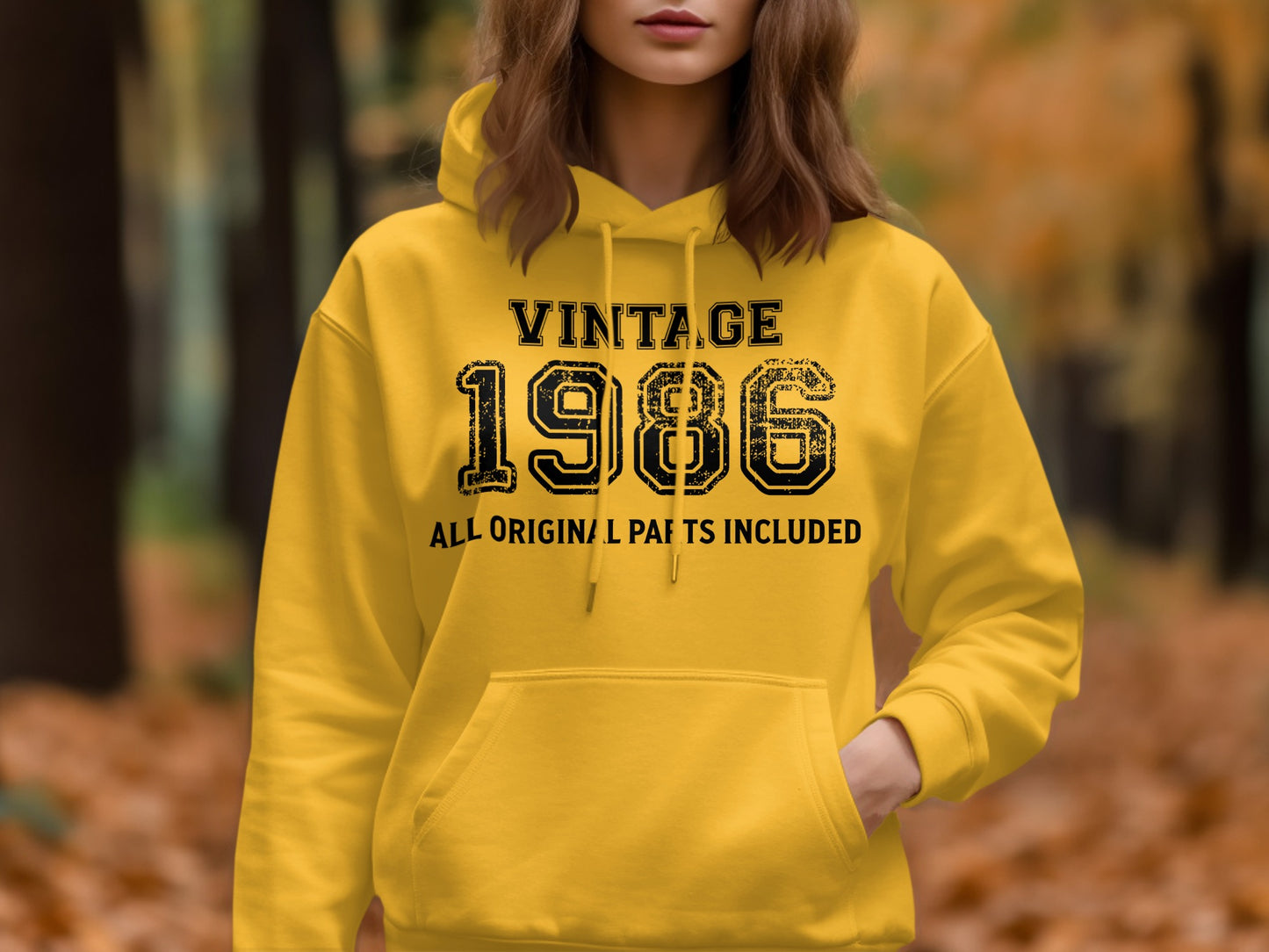 Vintage 1986 All Original Parts Included Hoodie