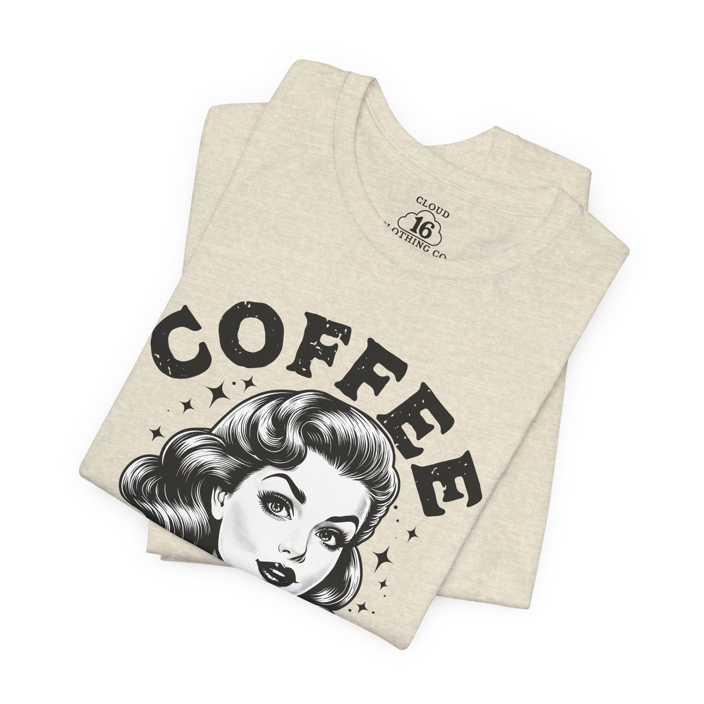 Funny Coffee Lover Women's T-Shirt - Caffeine Addict Gift Tee