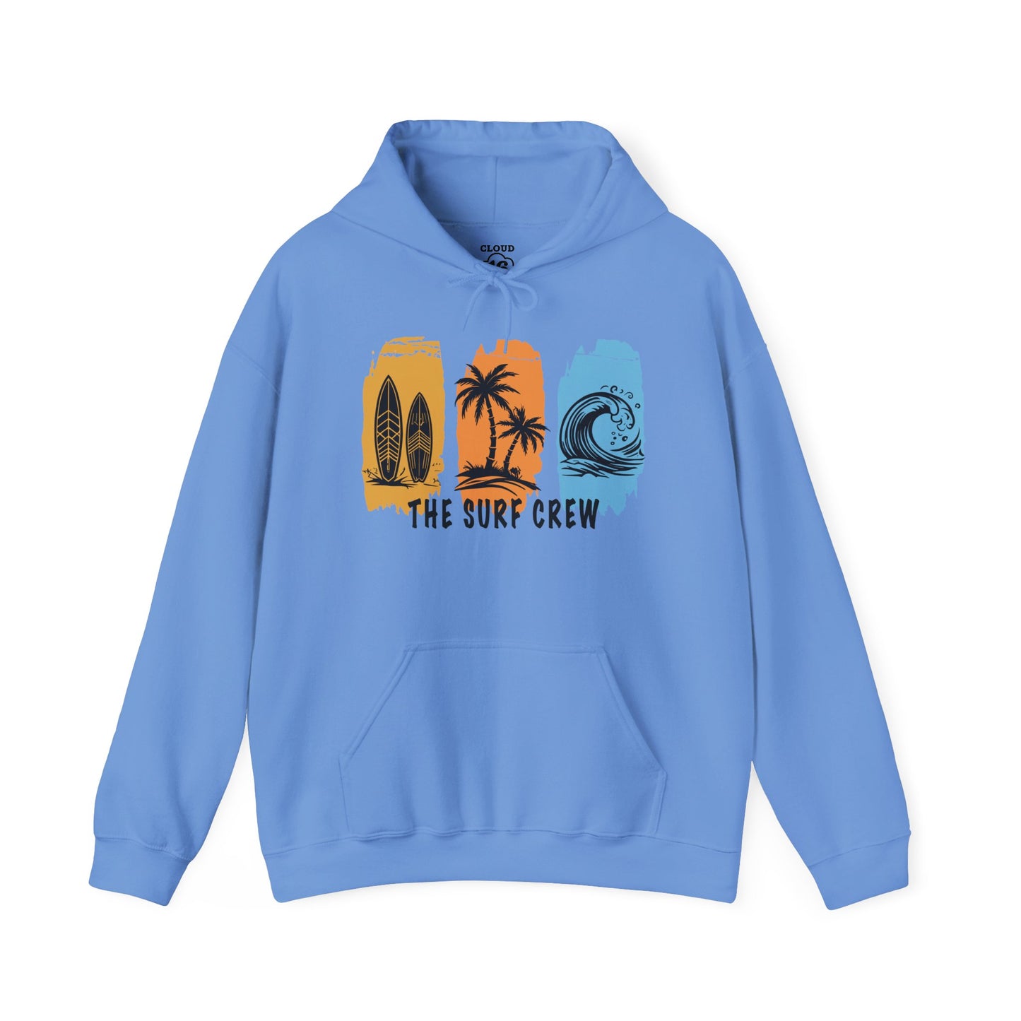 Surf Crew Hoodie - Premium Beach Lifestyle Sweatshirt for Surfers