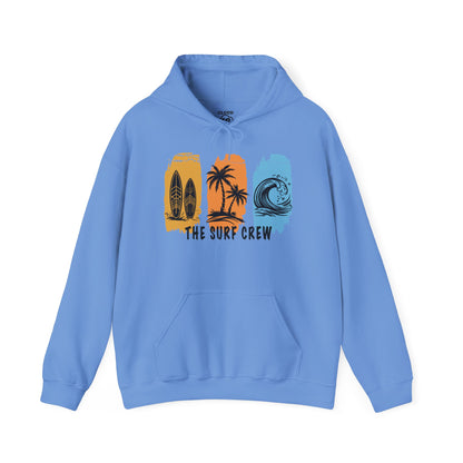 Surf Crew Hoodie - Premium Beach Lifestyle Sweatshirt for Surfers