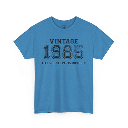 Vintage 1985 Retro T-Shirt - Premium Unisex Cotton Tee