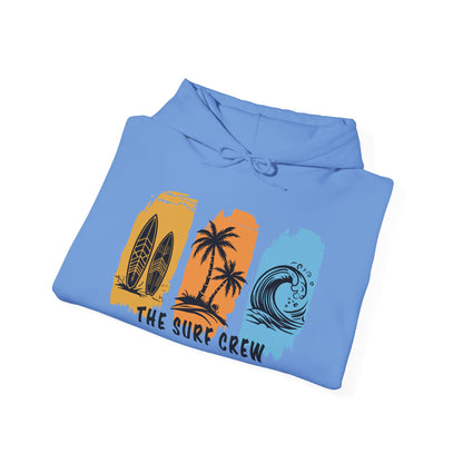 Surf Crew Hoodie - Premium Beach Lifestyle Sweatshirt for Surfers