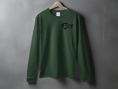 Table Talk Logo Design Long Sleeve Shirt