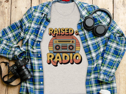 Raised On Radio Vintage Style Graphic Tee