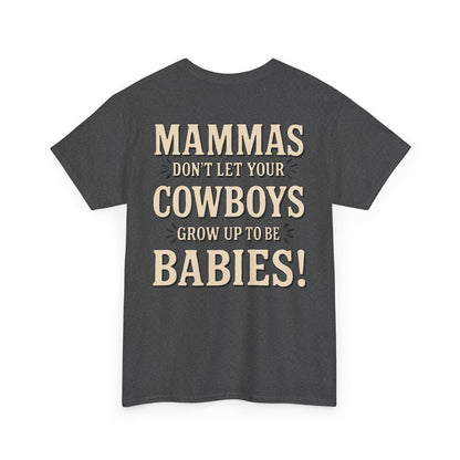 Scrappy Malone's Bar - Funny Cowboy Humor T-Shirt | Unisex Cotton Tee