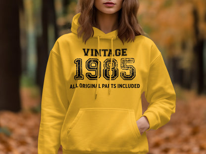 Vintage 1985 All Original Parts Included Hoodie