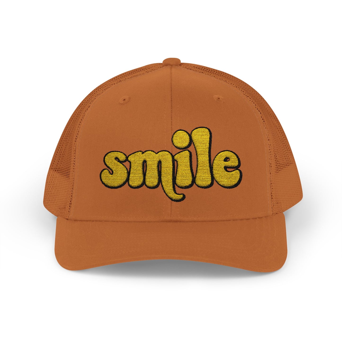 Sparkling Smile Snapback Trucker Cap - Premium Summer Hat for Festivals & Everyday Wear