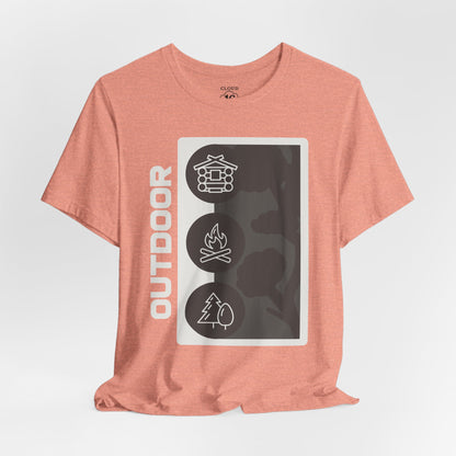 Outdoor Adventure Unisex T-Shirt - Premium Camping & Hiking Apparel
