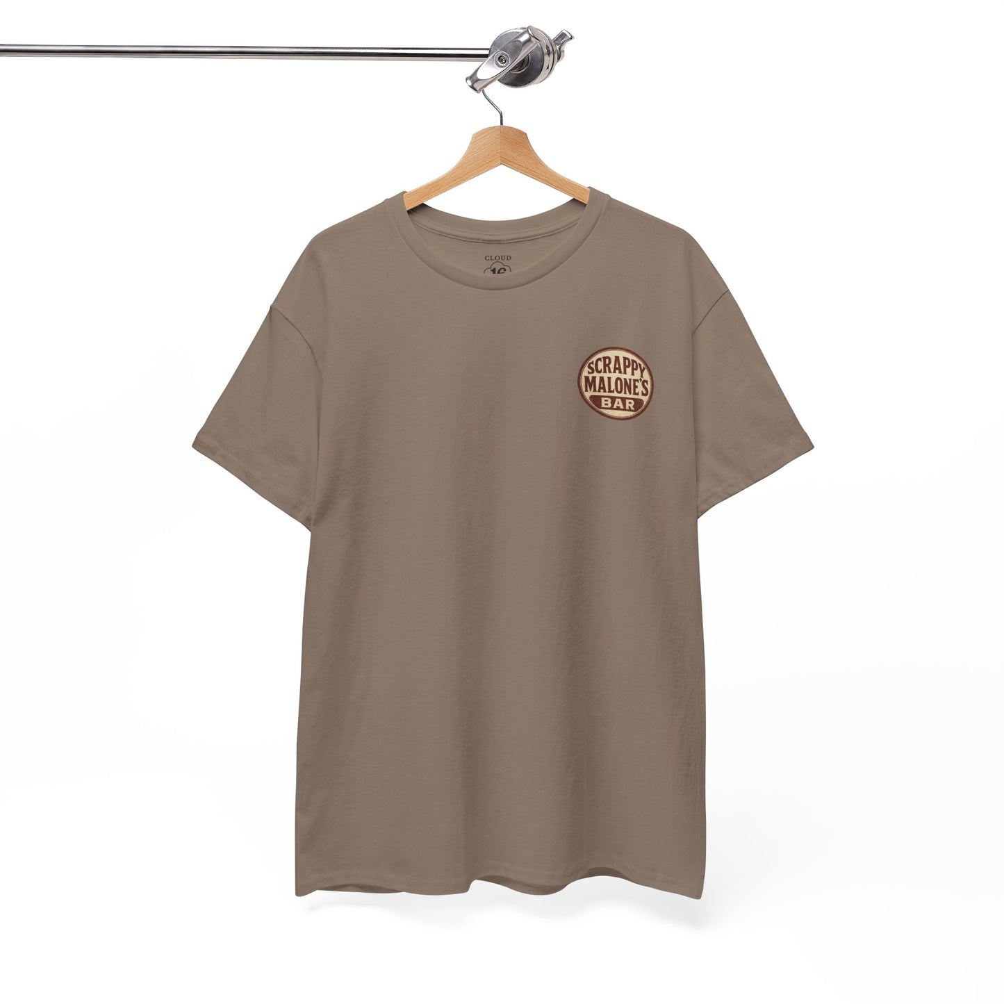 Scrappy Malone's Relaxed Fit 'Drink Drank Drunk' Funny T-Shirt - Unisex Cotton Tee