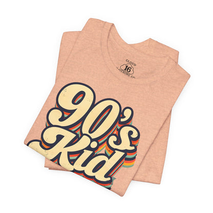 90s Kid Unisex T-Shirt - Vintage Retro Throwback Tee