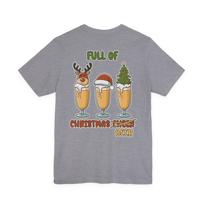 Scrappy Malone's Bar Christmas Beer Tee
