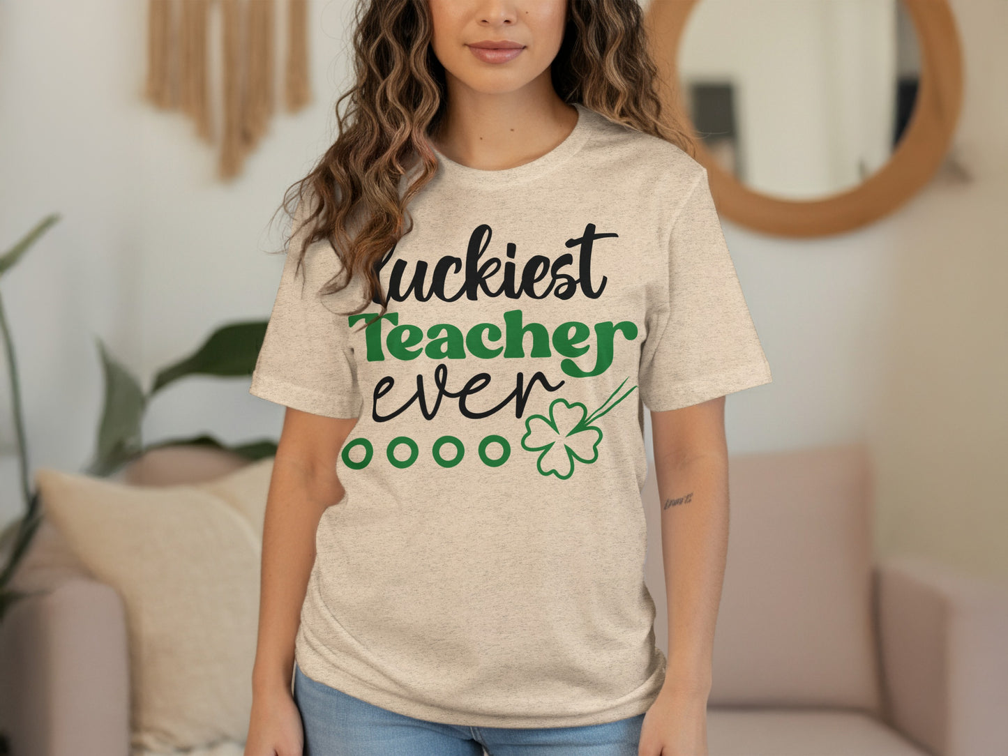 Luckiest Teacher Ever St. Patrick's Day Shirt
