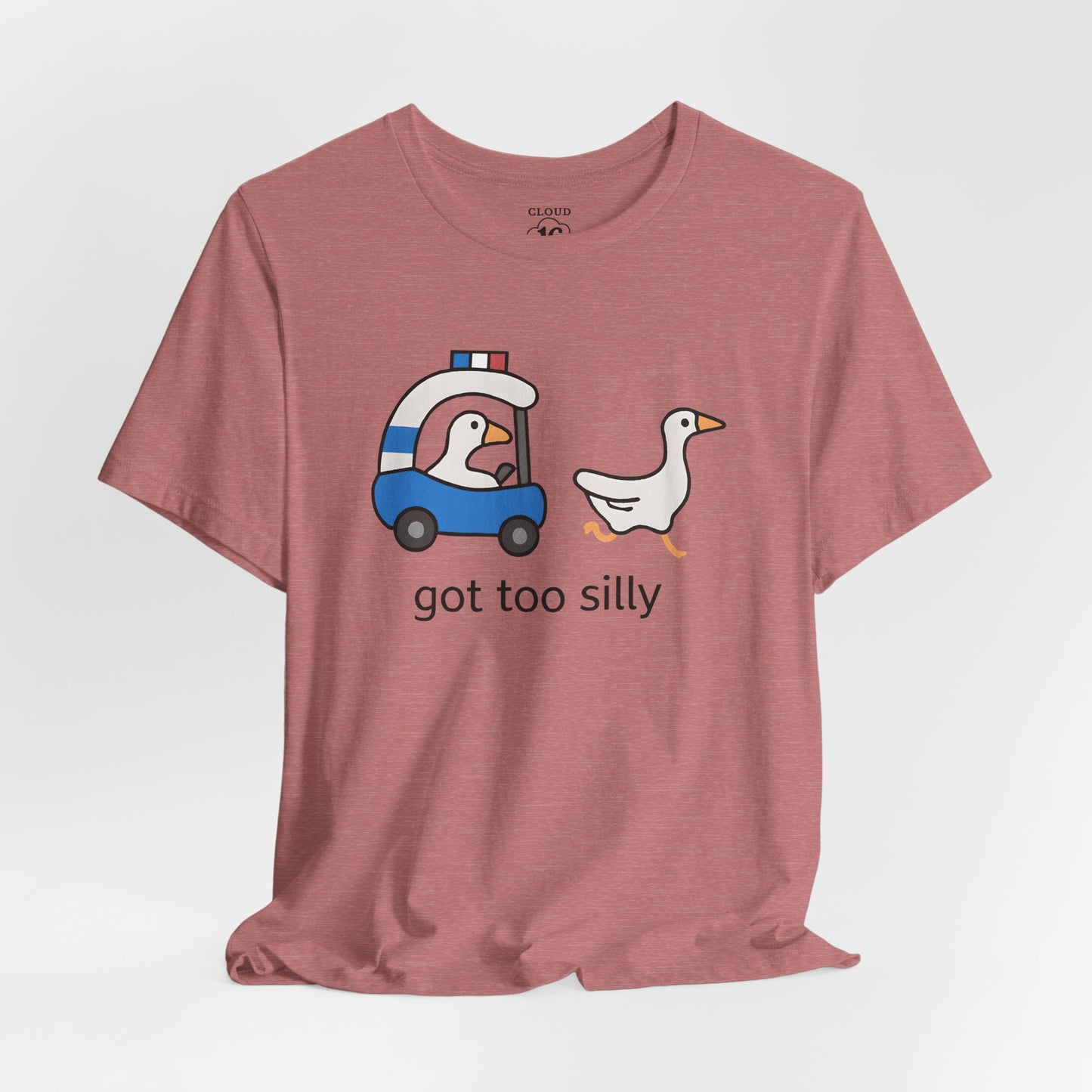 Silly Goose Graphic Tee - Funny Unisex T-Shirt for Animal Lovers