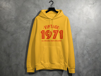 Vintage 1971 All Original Parts Included Hoodie