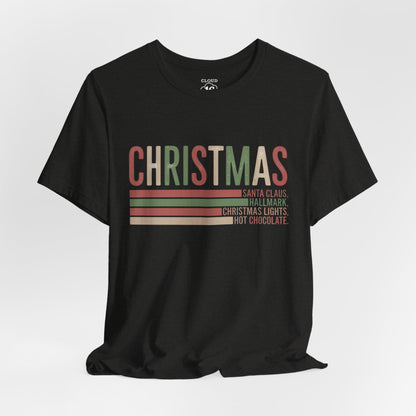 Christmas Checklist Unisex Tee