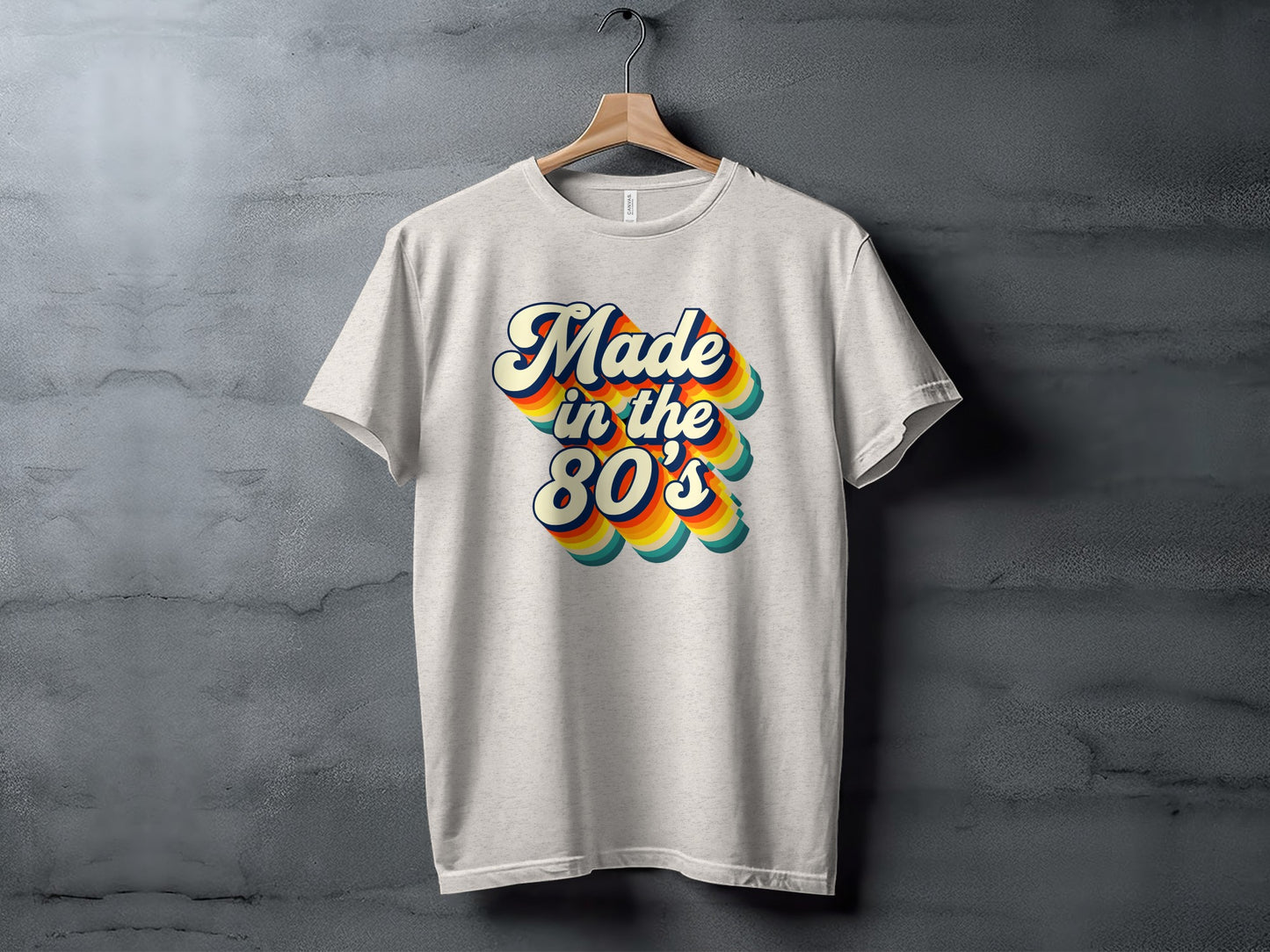 Retro Made in the 80's Graphic Tee Shirt Product