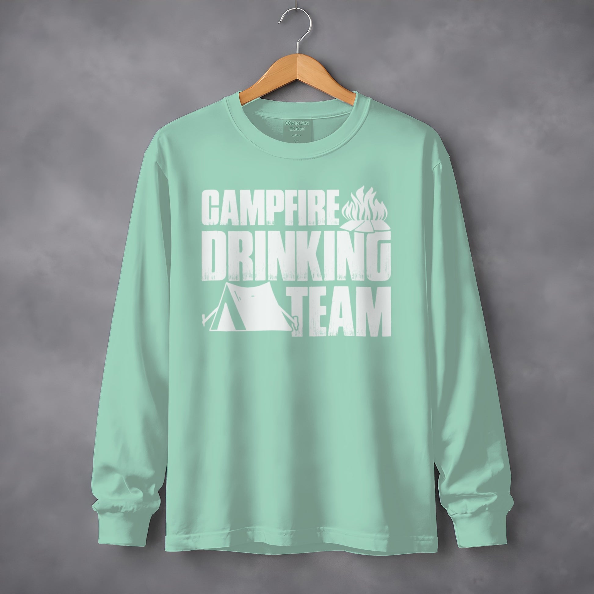 Campfire Drinking Team Long Sleeve Shirt