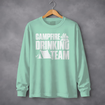 Campfire Drinking Team Long Sleeve Shirt