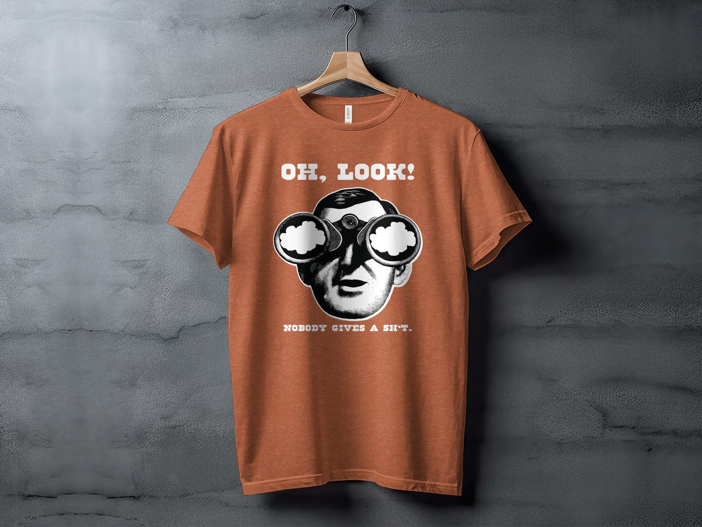 Oh Look Nobody Gives A Sh*t Graphic Tee Product