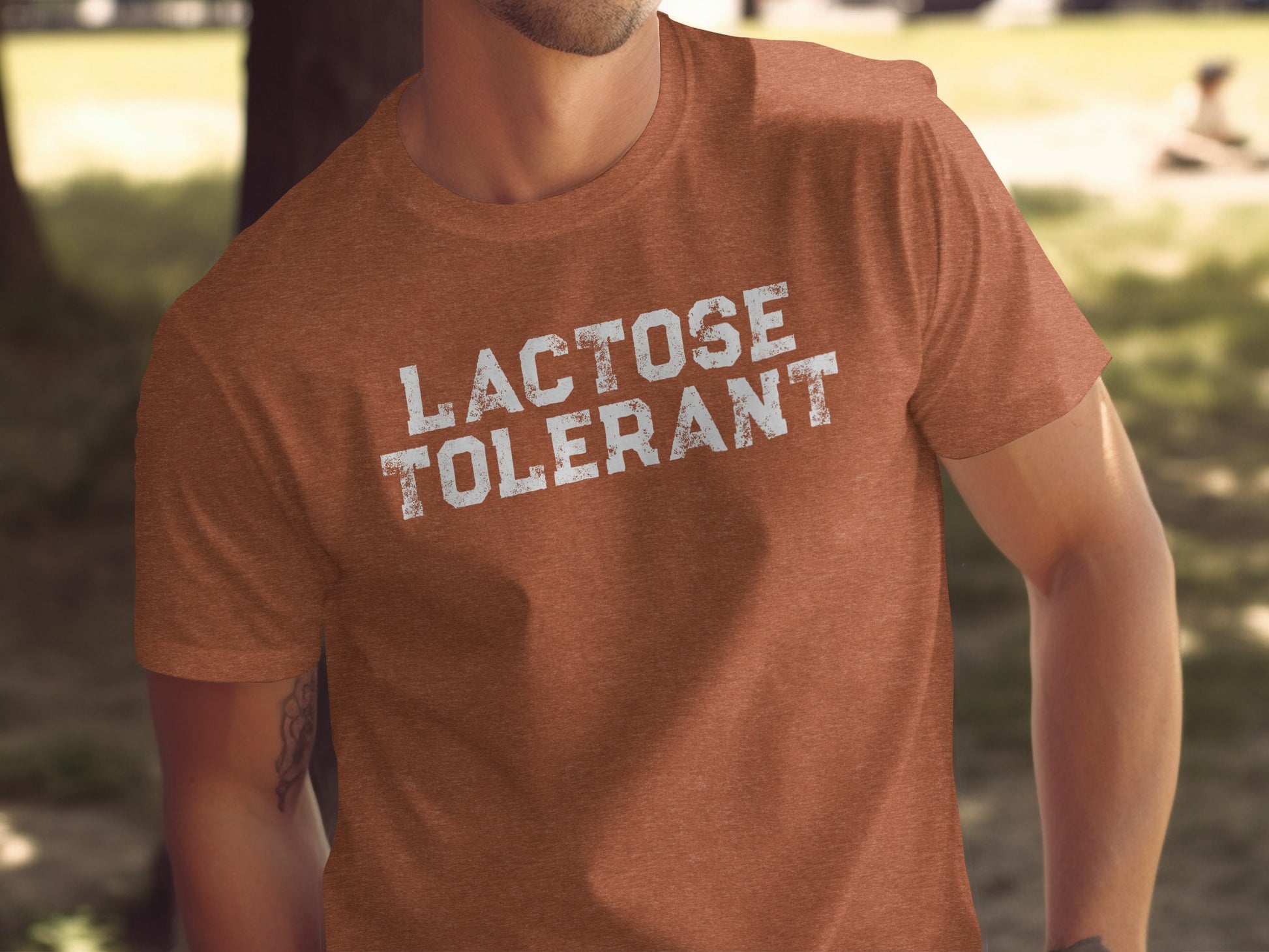 Lactose Tolerant Statement Tee for Everyday Fashion