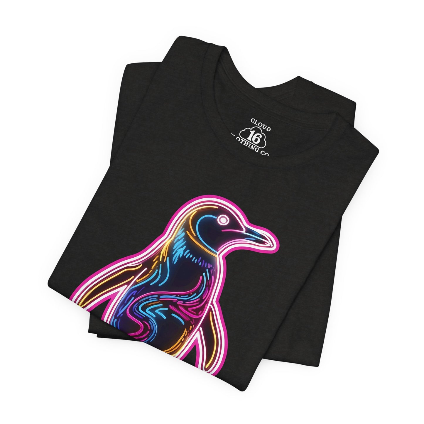 Vibrant Penguin T-Shirt - Cute Animal Graphic Tee for Men & Women | Fun Summer Apparel