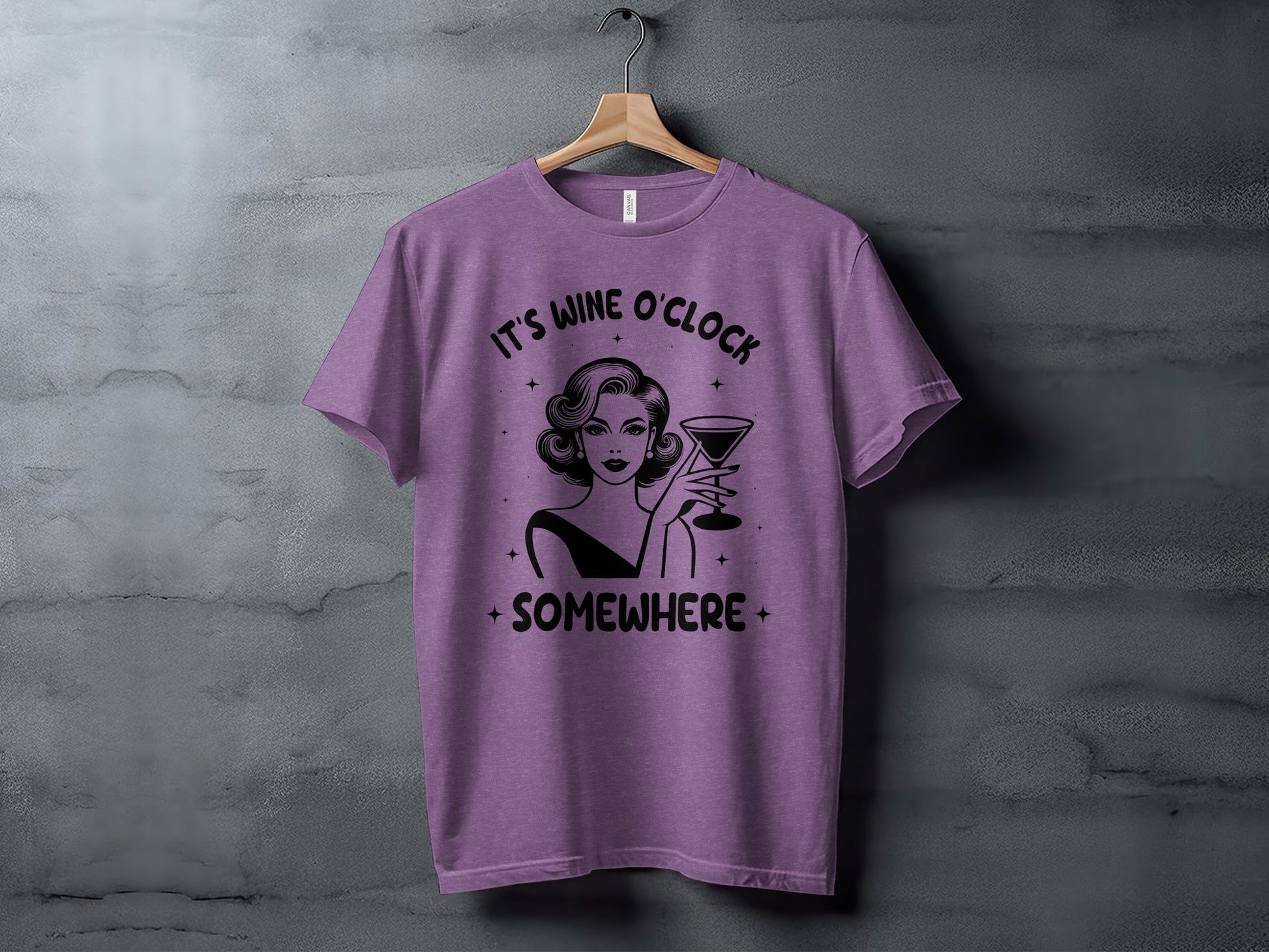 It's Wine O'Clock Somewhere Graphic T-shirt