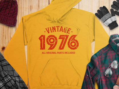 Vintage 1976 All Original Parts Included Hoodie