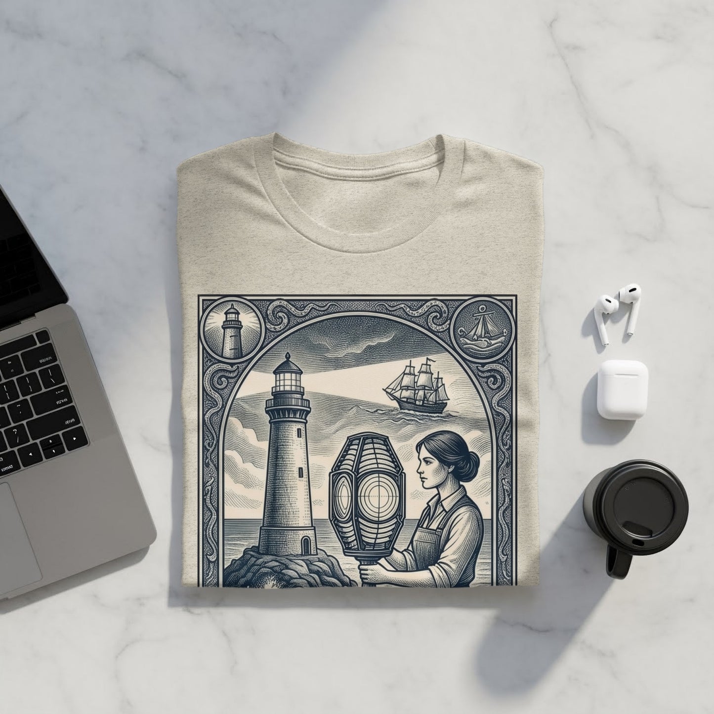 Weird Girls Club: Beacon of Mystery T-Shirt - Black Label Series