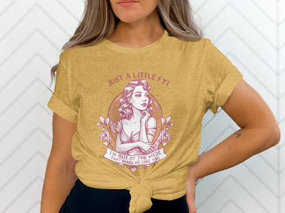 Just a Little FYI Out of the Meds Graphic T-Shirt