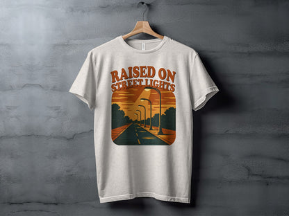 Raised On Street Lights Graphic T-Shirt