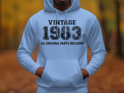 Vintage 1983 All Original Parts Included Hoodie